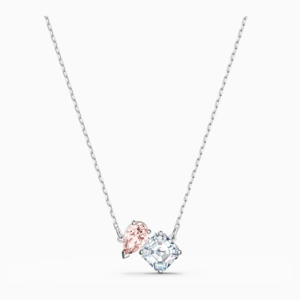 Swarovski Charming Necklace, Pink